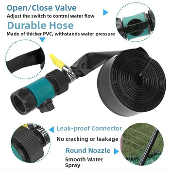 Tarpvalstybinis batuto purkštuvas vandens žaidimų batuto purkštuvas sodo sodo vėsinimo drėkinimo įrankis