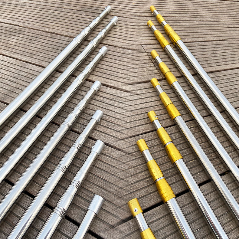 Rozsdamentes acél merítőháló Sárgafejű, vastagított rúddal ellátott merítőháló Teleszkópos rúddal ellátott merítőháló Sárgafejű, rúddal ellátott merítőháló Fehérfejű merítőháló Rúd