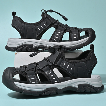 2025 m. tarpvalstybinė užsienio prekyba „Amazon“ nepriklausoma stotis kelionių sportiniai lauko paplūdimio plius dydžio sandalai šlepetės didmeninė prekyba