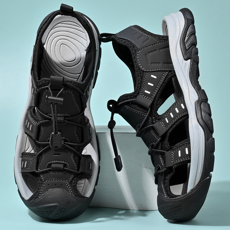 2025 m. tarpvalstybinė užsienio prekyba „Amazon“ nepriklausoma stotis kelionių sportiniai lauko paplūdimio plius dydžio sandalai šlepetės didmeninė prekyba