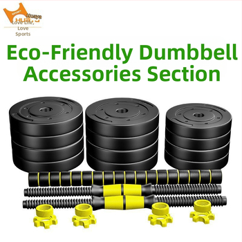 【Tasuta saatmine】 Keskkonnasõbralik hantlikomplekt reguleeritava raskusega hantlivardaga 5-10 kg hantlikettad 1-25 kg järkjärgulise raskuse raputusega