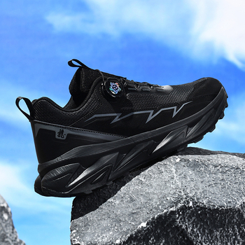 2025 tavaszi és nyári nagy méretű forgó csatos hálós sportcipők férfi futócipők divatos hétköznapi legegyszerűbb mérkőzésre lélegző trendi cipők