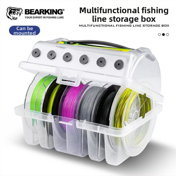 Xiong Wang multifunkcionális horgászzsinór nagy tárolódoboz online tároló PE zsinór nejlon zsinór karbon zsinór hordozható horgászfelszerelés