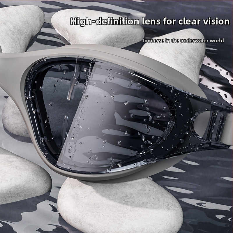 Очила за плуване HD против замъгляване и водоустойчивост за жени Очила за плуване за късогледство Мъжка професионална екипировка за плуване