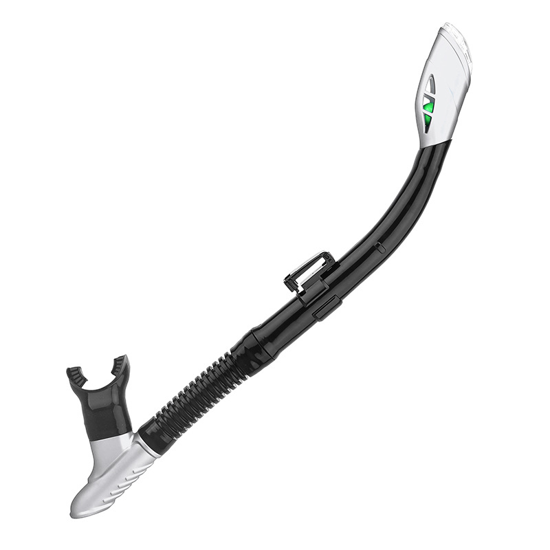 Gamyklinis didmeninės prekybos keičiamas silikoninis kandiklis suaugusiems, skirtas mokytis plaukioti ir nardyti su vamzdeliu, visiškai sausas, vandeniui atsparus nardymo rinkinys su vamzdeliu