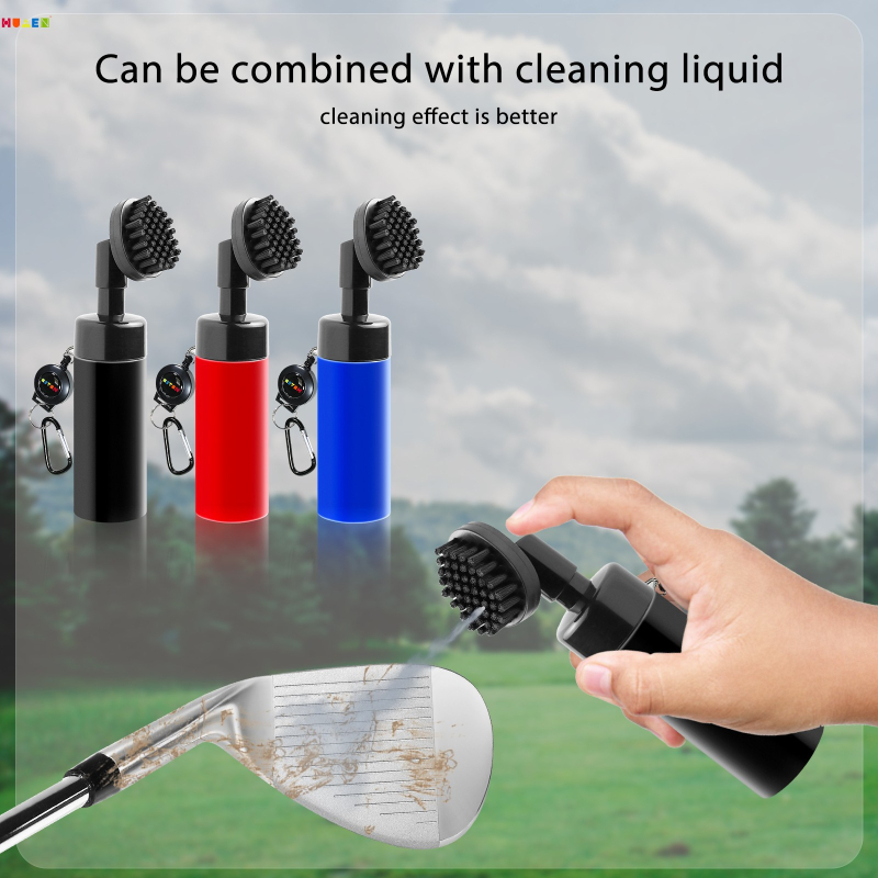 ABS golfütő tisztítókefe golfütő vízpermetező kefe tisztítókefe gyártók nagykereskedelem