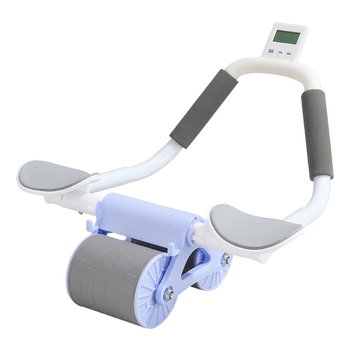 Piiriülene kõhulihaste terviseratas automaatne tagasilöögirull kõhulihaste treenimiseks meeste ja naiste kodumajapidamises kasutatavate küünarnuki tugirullide tootjad hulgimüük