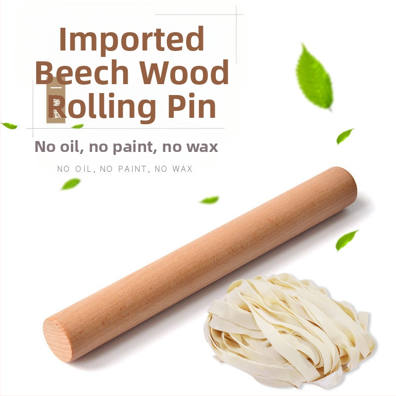 Точилка за домакински изделия от масивна дървесина, точилка за кнедли от абанос, незалепваща, кухня на едро