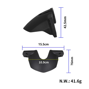 Готини оригинални аксесоари за скутер Kirin Kukirin G2 Master, заден амортисьор, калник, предпазващ от кал