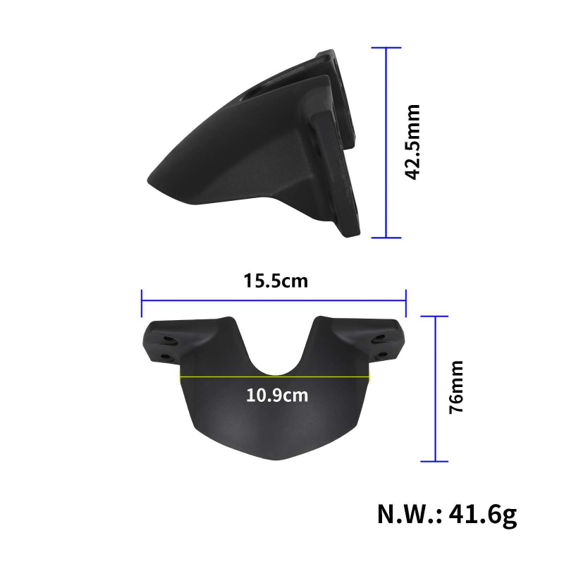 Готини оригинални аксесоари за скутер Kirin Kukirin G2 Master, заден амортисьор, калник, предпазващ от кал