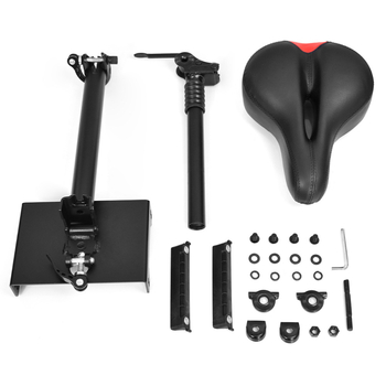 Подходяща за тротинетка № 9 MAX G30/G30 LP, бързо сгъваема, безпроблемна, двойна, амортизираща седалка.