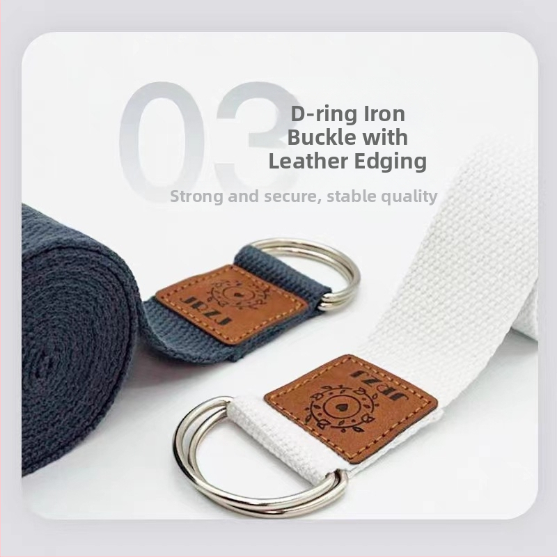 Naujas jogos tempimo diržas „Iyange“ jogos pagalbinis tempimo diržas su neelastinga veikimo tempimo juosta, prailgintas