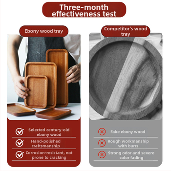 [Head kaubad rangelt valitud] Jaapani akaatsia puidust taldrik puidust kandik ümmargune loominguline kuivatatud puuviljade taldrik puidust taldrik