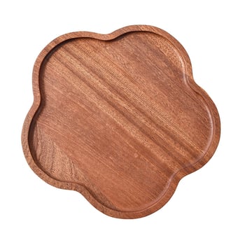 [Head kaubad rangelt valitud] Jaapani akaatsia puidust taldrik puidust kandik ümmargune loominguline kuivatatud puuviljade taldrik puidust taldrik