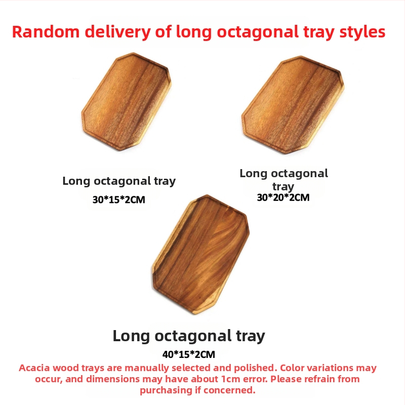 [Head kaubad rangelt valitud] Jaapani akaatsia puidust taldrik puidust kandik ümmargune loominguline kuivatatud puuviljade taldrik puidust taldrik