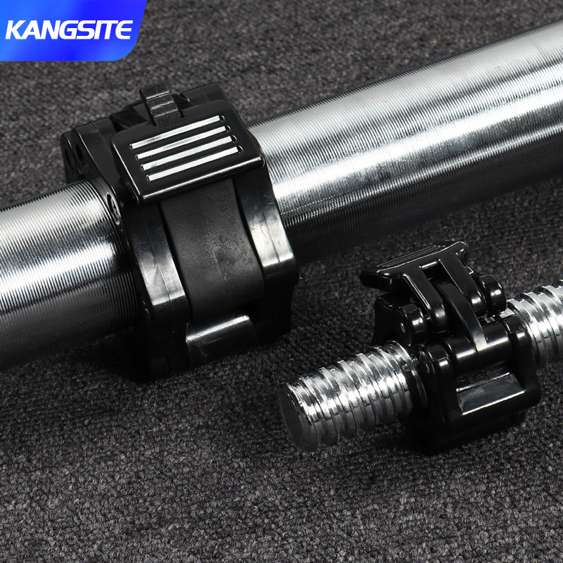 Катарама за щанга с дъмбели Const, стандартна скоба, зегерка, фиксирана катарама, олимпийска щанга с бърза катарама, единична гайка