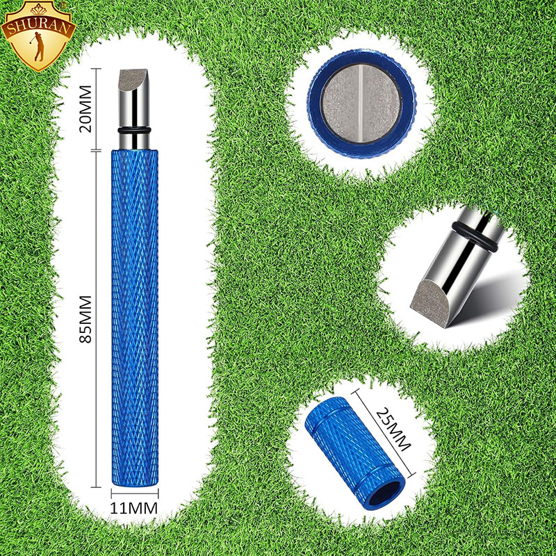 Gyári robbanások golftisztító kés horonytisztító eszköz vasfej tisztító horony eszköz golfkiegészítők
