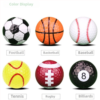 Οι κατασκευαστές παρέχουν μπάλα δώρου γκολφ για αθλητικές μπάλες γκολφ έξι προαιρετικά εκτυπώσιμα ΛΟΓΟΤΥΠΑ με μία μόνο αγορά