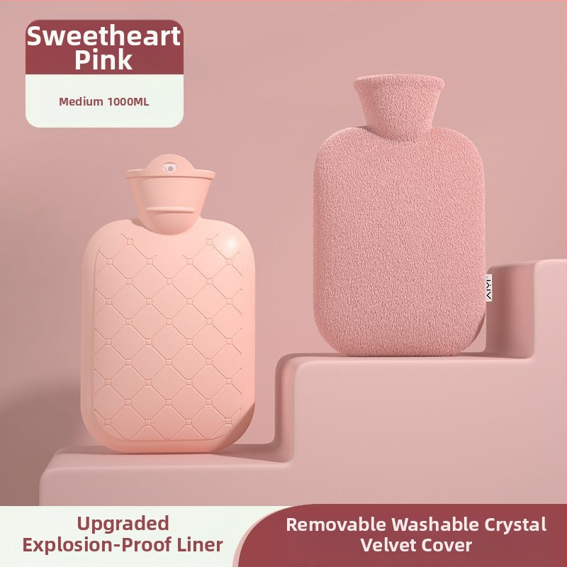 Karšto vandens maišelis, įkraunamas rankų šildytuvas, atsparus sprogimui, nuimamas ir plaunamas, šiltas kūdikio diržas, šildantis peršalimą, menstruacijų metu šildantis pilvuką