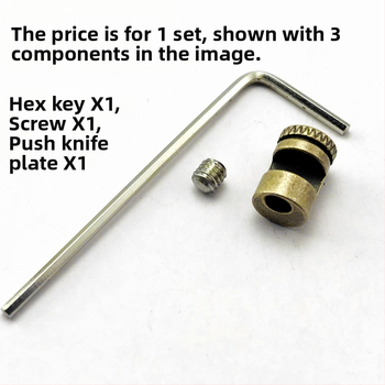 kwik pöidlanõel messingist Buck 110 Buck lükkenuga nupp messingist Buck 110 lükkenuga ketasnael