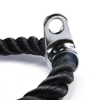 Εξοπλισμός γυμναστικής με σχοινί τρικέφαλων, εξοπλισμός γυμναστικής με μπαρ, δικέφαλοι, σχοινί τρικέφαλων, ύφανση σχοινιού τρικέφαλων