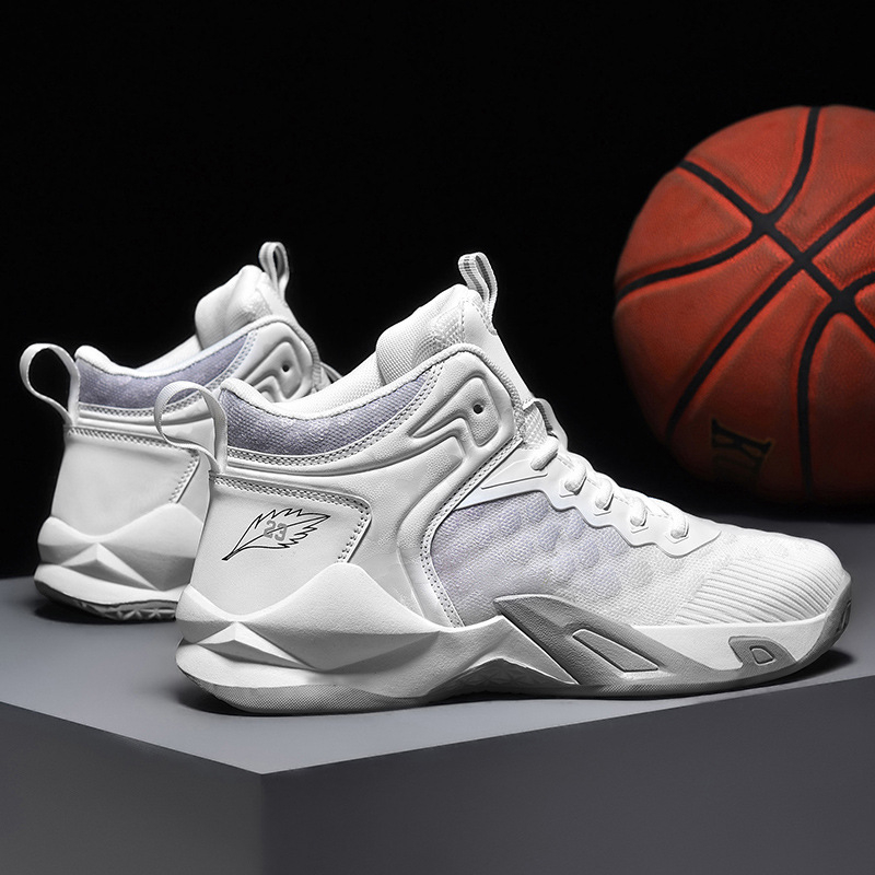 Šypsokis ir pasisveikink su aukštos kokybės krepšinio bateliais, vasariniais, kvėpuojančiais vyriškais batais, tikrais koviniais sportbačiais, vyriškais sportbačiais, profesionaliais, smūgius sugeriančiais sportbačiais.