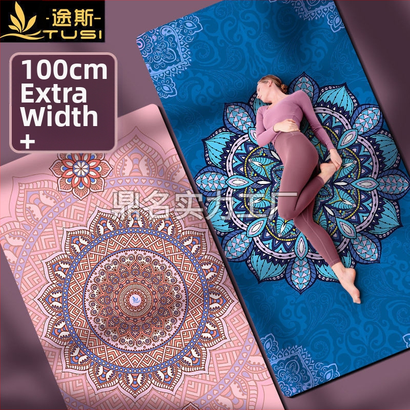 Tus szagtalan, környezetbarát jógaszőnyeg, extra vastag, extra széles, extra hosszú, női, speciális csúszásgátló táncjógaszőnyeg, padlószőnyeg nagykereskedelemben