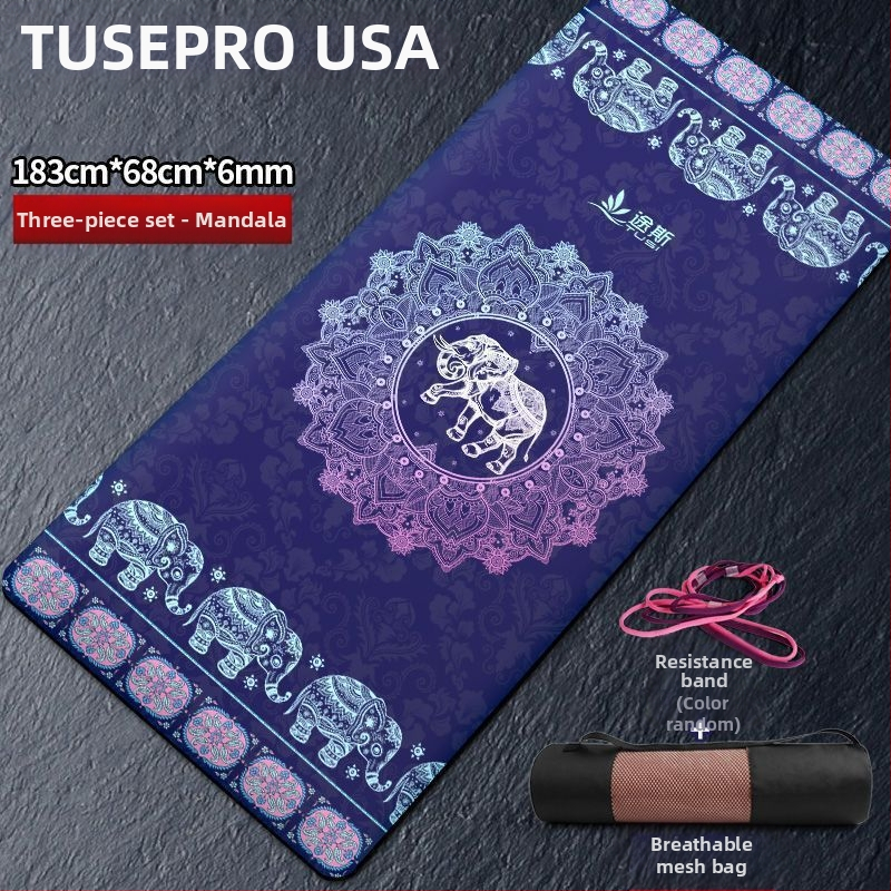 Tus szagtalan, környezetbarát jógaszőnyeg, extra vastag, extra széles, extra hosszú, női, speciális csúszásgátló táncjógaszőnyeg, padlószőnyeg nagykereskedelemben