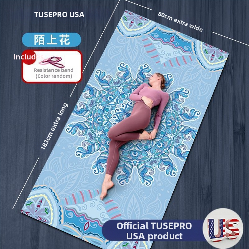 Tus szagtalan, környezetbarát jógaszőnyeg, extra vastag, extra széles, extra hosszú, női, speciális csúszásgátló táncjógaszőnyeg, padlószőnyeg nagykereskedelemben