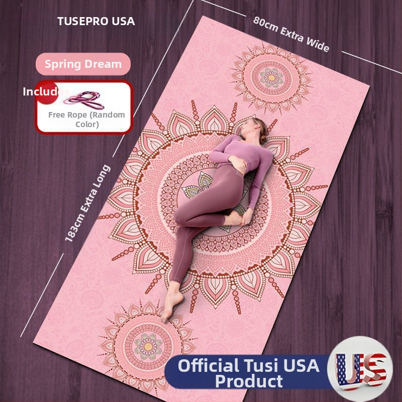 Tus szagtalan, környezetbarát jógaszőnyeg, extra vastag, extra széles, extra hosszú, női, speciális csúszásgátló táncjógaszőnyeg, padlószőnyeg nagykereskedelemben