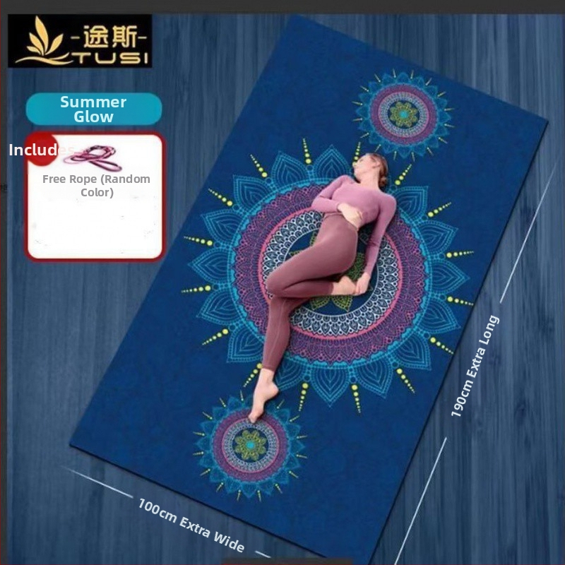 Tus szagtalan, környezetbarát jógaszőnyeg, extra vastag, extra széles, extra hosszú, női, speciális csúszásgátló táncjógaszőnyeg, padlószőnyeg nagykereskedelemben