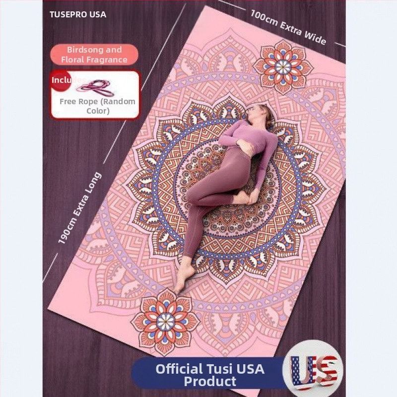 Tus szagtalan, környezetbarát jógaszőnyeg, extra vastag, extra széles, extra hosszú, női, speciális csúszásgátló táncjógaszőnyeg, padlószőnyeg nagykereskedelemben