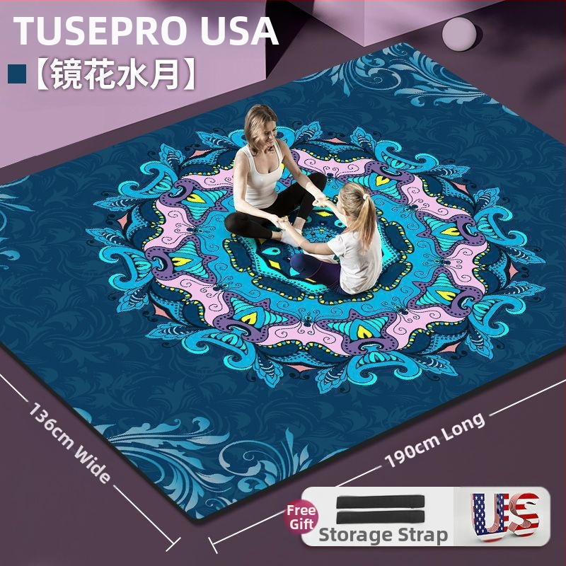 Tus szagtalan, környezetbarát jógaszőnyeg, extra vastag, extra széles, extra hosszú, női, speciális csúszásgátló táncjógaszőnyeg, padlószőnyeg nagykereskedelemben