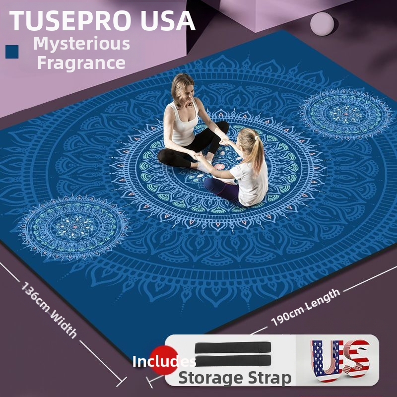 Tus szagtalan, környezetbarát jógaszőnyeg, extra vastag, extra széles, extra hosszú, női, speciális csúszásgátló táncjógaszőnyeg, padlószőnyeg nagykereskedelemben