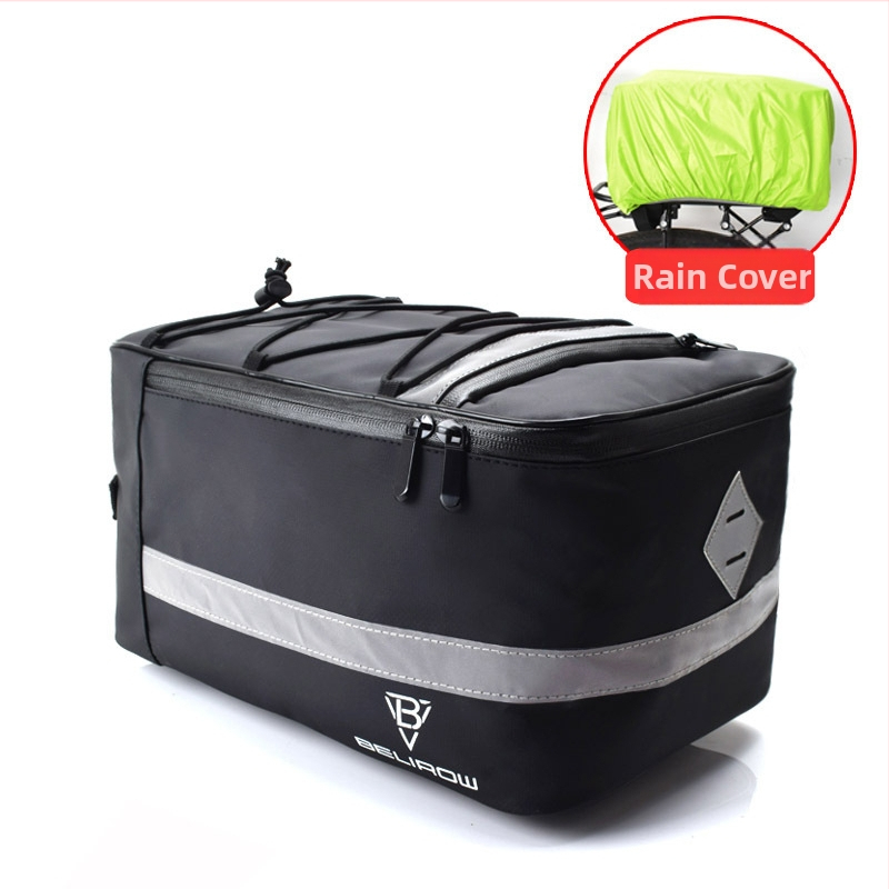 Dviračio bagažinės krepšys automobiliui, galinės sėdynės krepšys, vandeniui atsparus elektrinio dviračio krepšys, 8 l / 15 l dviračių priedai