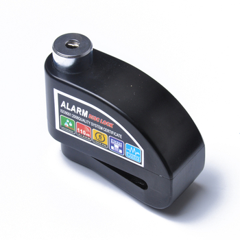 Мотоциклетна дискова спирачка против кражба, Super B ниво, заключващ цилиндър с аларма за скутер, издръжлив, тих, здрав и преносим