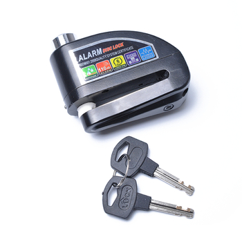 Мотоциклетна дискова спирачка против кражба, Super B ниво, заключващ цилиндър с аларма за скутер, издръжлив, тих, здрав и преносим