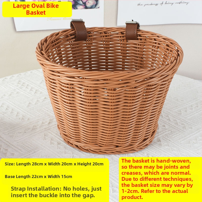 Rattan-szerű szőtt díszkosár, bicikli játékautó zsebkosár, asztali dekoráció, tárolókosár, virágkosár, tárolókosár
