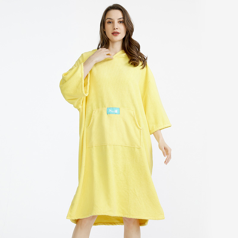 Mikropluošto rankšluostis, chalatas, suaugusiųjų sugeriantis chalatas, nešiojamas gobtuvas, vonios rankšluostis, maudymosi, nardymo, šilto paplūdimio rankšluosčio