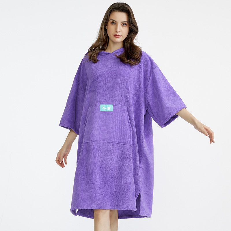 Mikropluošto rankšluostis, chalatas, suaugusiųjų sugeriantis chalatas, nešiojamas gobtuvas, vonios rankšluostis, maudymosi, nardymo, šilto paplūdimio rankšluosčio