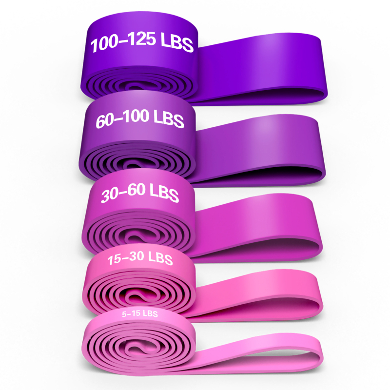 TPE jogos įtempimo juostos įtempimo žiedas fitneso pasipriešinimo juosta klubų kėlimas klubų kėlimas klubų kėlimo pratimų įtempimo virvė vienetinė pristatymas