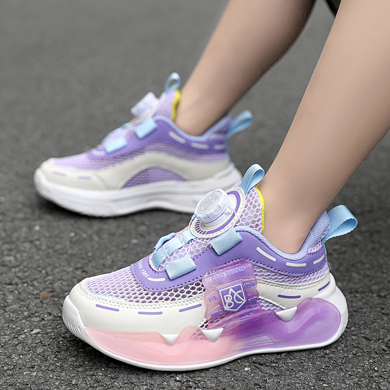 Meeste kingad võrgust kingad võrgust pinnaga hingavad suvised uued laste spordijalatsid keskmisele ja suurele lapsele õõnsad meeste isakingad