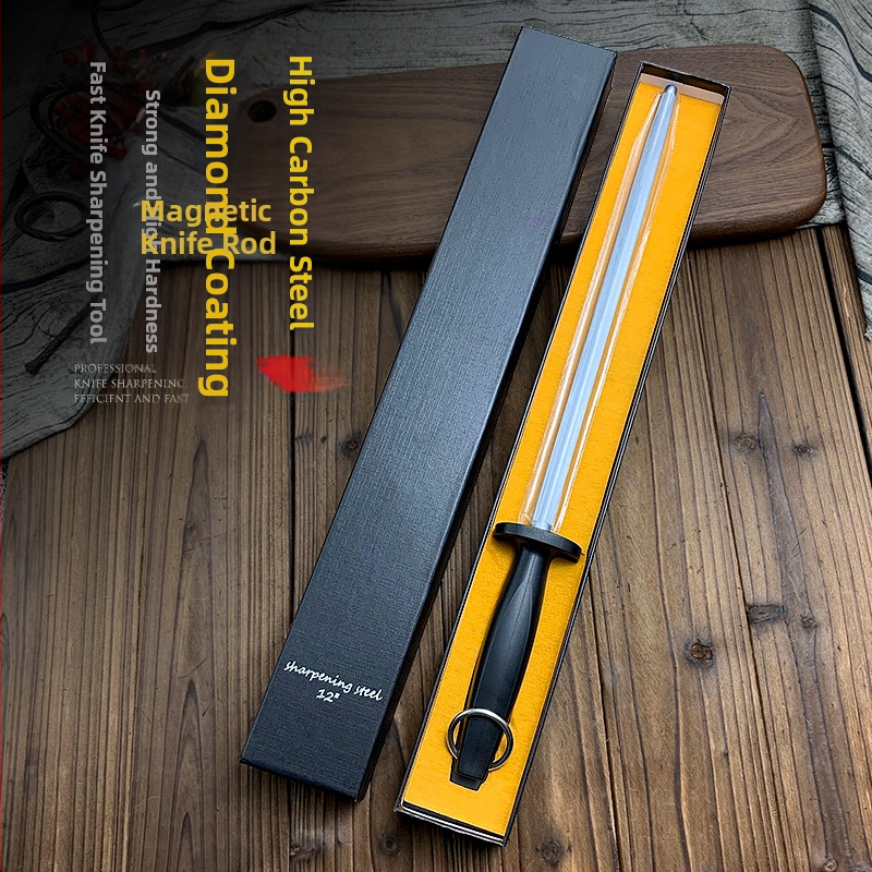 Nagy keménységű professzionális, tartós késcsiszoló rúd háztartási multifunkcionális olló konyhai késtároló állvány