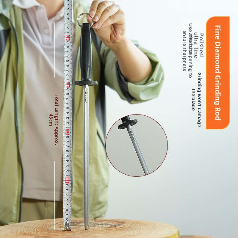 Didelio kietumo profesionalus patvarus peilių šlifavimo strypas buitinėms daugiafunkcinėms žirklėms virtuvės peilių laikymo lentynėlė