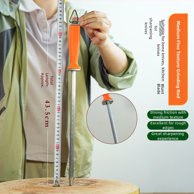 Didelio kietumo profesionalus patvarus peilių šlifavimo strypas buitinėms daugiafunkcinėms žirklėms virtuvės peilių laikymo lentynėlė