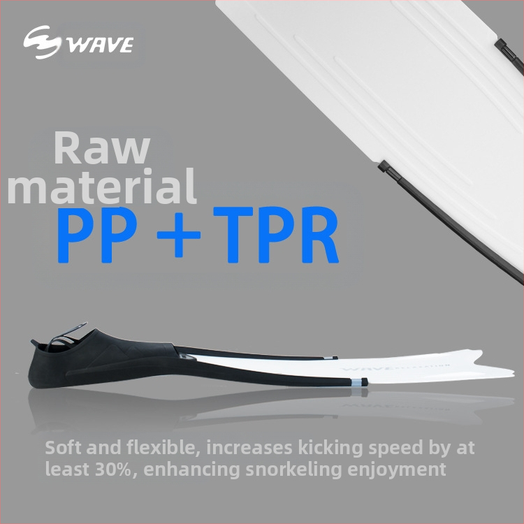 Шнорхелинг за мъже и жени, свободно гмуркане, PP плавници, риболов и лов, дълги плавници, удобни, гъвкави и леки, плувни, дълги плавници