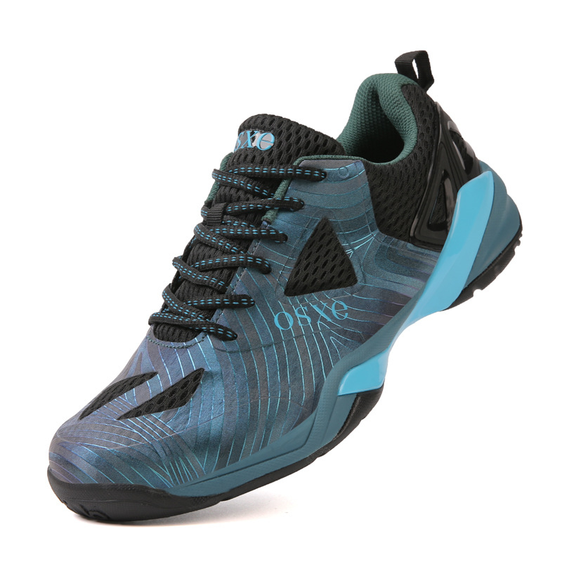 2023 m. Nauji badmintono bateliai vyrams ir moterims, lengvi, kvėpuojantys, neslystantys, dilimui atsparūs stalo teniso sportbačiai.