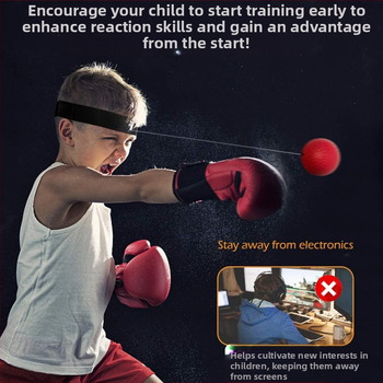 Poksireaktsioonipall, pea külge kinnitatav dekompressiooniventilatsioonipall, maagiline poksikiiruse pall, peretreeningu löögipall, fitnessimasin