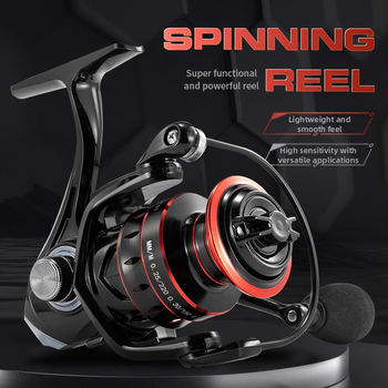 Въртящо се колело, изцяло метално, Luya, без празнини, с далечно хвърляне, риболовно колело, морски риболовен прът, скален риболов, имитация на кола, рибно колело, официални оригинални стоки