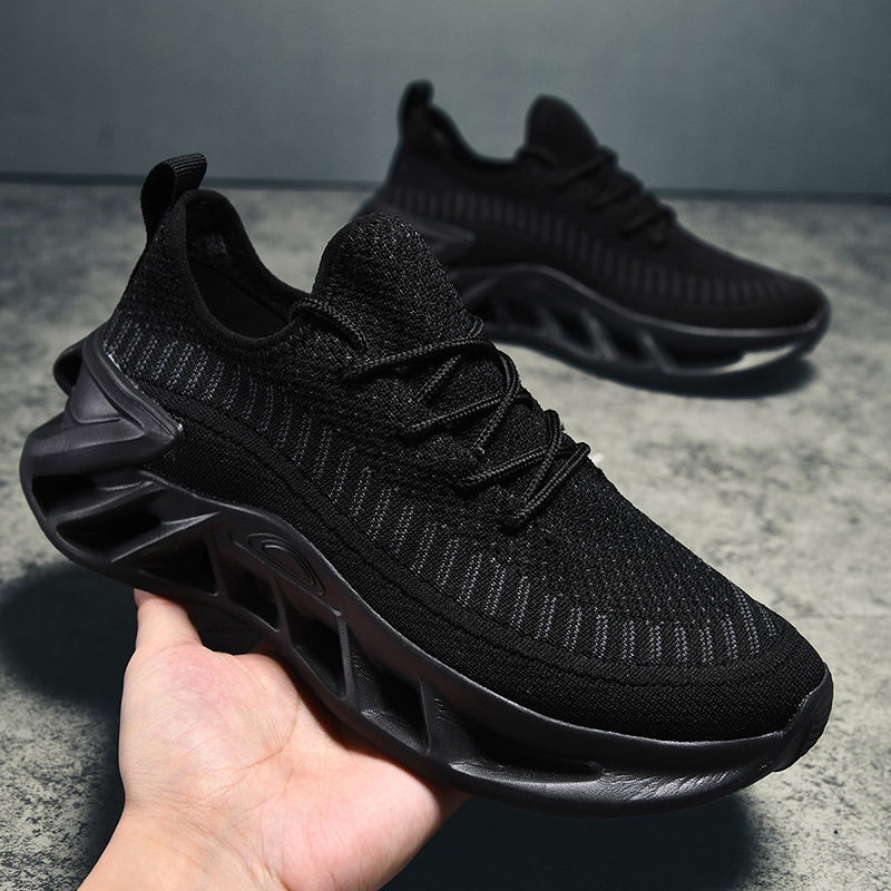 Vyriški sportbačiai, kvėpuojantys, austi tinkleliai, suvarstomi, minkštas padas, lengvi, ūgį didinantys, laisvalaikio bėgimo bateliai, neslystantys, sportbačiai poroms